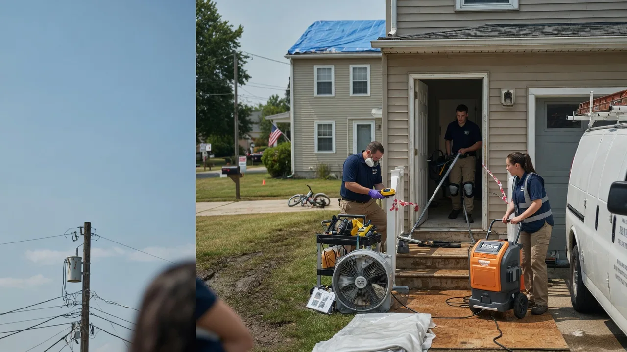Water Damage Repair in Covington, MI near me